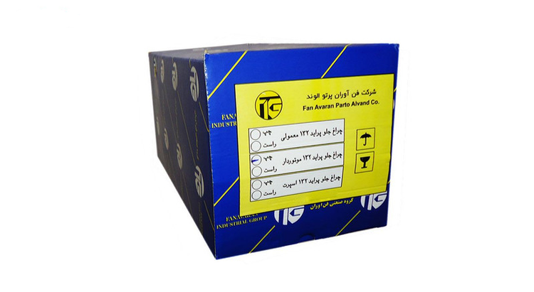 چراغ جلو چپ خودرو فن آوران پرتو الوند موتوردار مناسب برای پراید 132