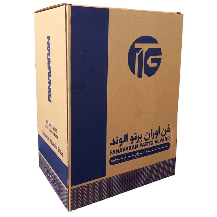 چراغ مه شکن عقب شرکت فن آوران پرتو الوند مناسب برای پژو 206